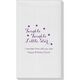 Twinkle Twinkle Little Star Linen Like Guest Towels Image 2 of 2